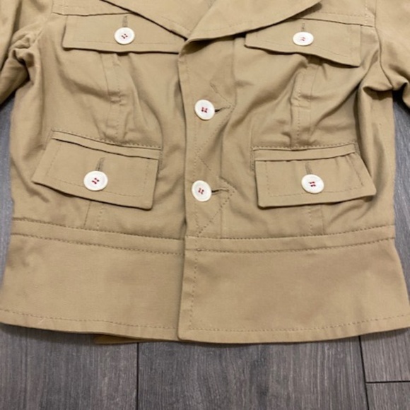 Dsquared2 Cropped Fitted Safari Jacket Size XS - Picture 4 of 10